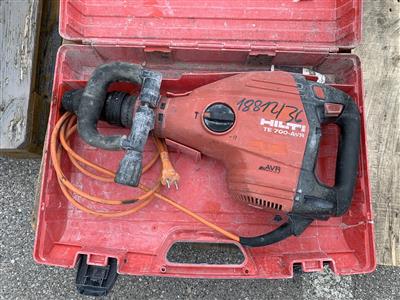 Abbruchhammer "Hilti TE700-AVR", - Macchine e apparecchi tecnici