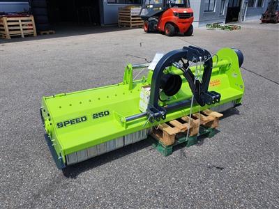 Mulcher "Niubo TSP250" mit hydraulischem Seitenverschub, - Fahrzeuge und Technik