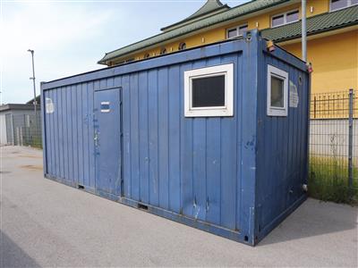 Sanitärcontainer 20 Fuß, - Motorová vozidla a technika