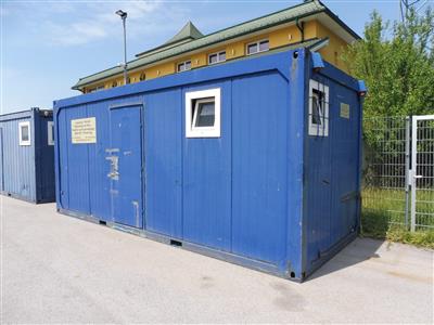 Sanitärcontainer 20 Fuß, - Fahrzeuge und Technik