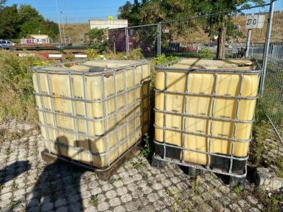 2 IBC-Container, - Macchine e apparecchi tecnici