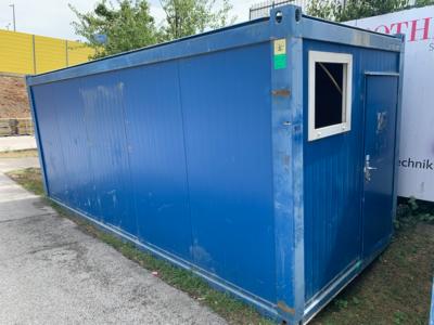 Mannschaftscontainer 20 Fuß, - Macchine e apparecchi tecnici