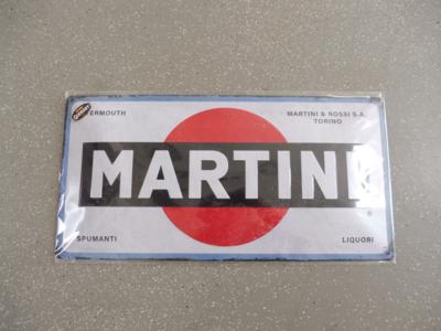 Werbeschild "Martini", - Macchine e apparecchi tecnici