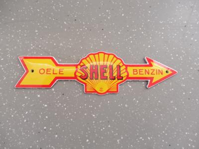 Werbeschild "Shell", - Cars and vehicles