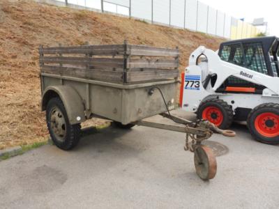 Bundesheer-Anhänger "GMC 1to", - Fahrzeuge und Technik