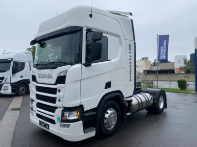 Sattelzugmaschine "Scania R410 A4 x 2NA Highline Automatik (Euro 6)", - Fahrzeuge und Technik