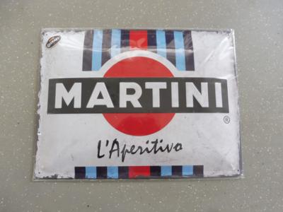 Werbeschild "Martini", - Fahrzeuge und Technik