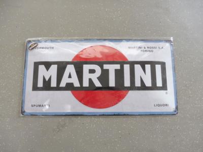 Werbeschild "Martini", - Fahrzeuge und Technik