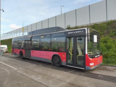 Linienbus (Fahrschulbus) "MAN NL273 LPG", - Fahrzeuge und Technik