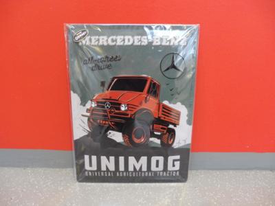 Werbeschild "Unimog", - Macchine e apparecchi tecnici