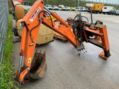 Anbau-Bagger mit 3-Punktaufnahme "Hydrac 290", - Cars and vehicles