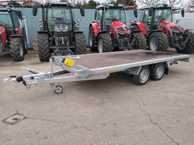 Autotransportanhänger "Humbaur Universal 3500 Holz", - Fahrzeuge und Technik