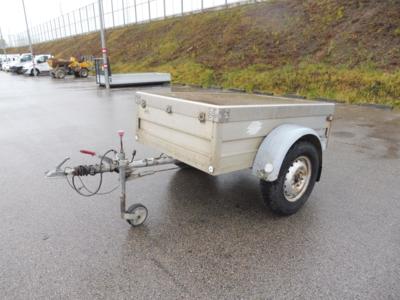 Einachsanhänger "Steyr" auflaufgebremst mit Deckel, - Fahrzeuge und Technik