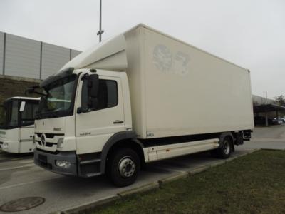 LKW "Mercedes-Benz Atego 1224" mit Kofferaufbau und Ladebordwand "Dautel DL1500L2", - Motorová vozidla a technika