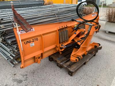 Schneeschild "Hydrac Uni-270", - Fahrzeuge und Technik