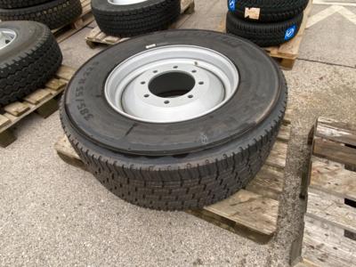 1 LKW-Komplettrad "Michelin XFN2 M+S 385/55 R22.5", - Cars and vehicles