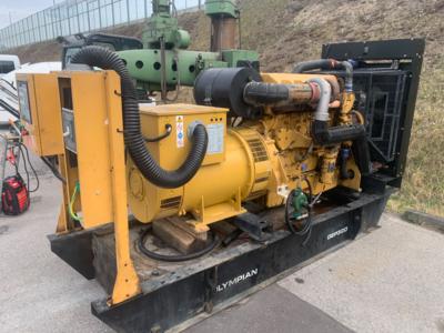 350 kVA Notstromaggregat "Caterpillar Olympian GEP 380," - Motorová vozidla a technika