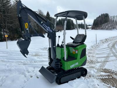 E-Mini-Bagger "Everun ERE12E", - Fahrzeuge und Technik