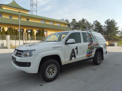 LKW "VW Amarok Double Cab Trendline BiTDI", 4 x 4 zuschaltbar, - Cars and vehicles