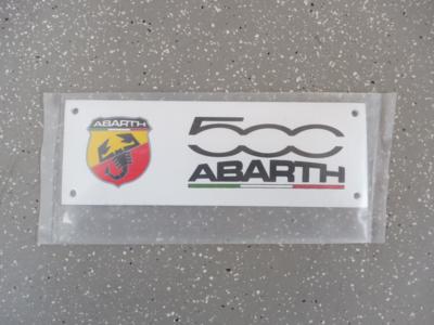 Werbeschild "Abarth", - Macchine e apparecchi tecnici