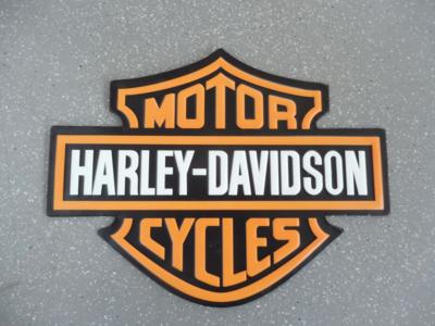 Werbeschild "Harley-Davidson", - Cars and vehicles
