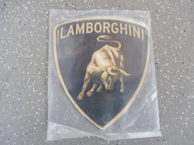 Werbeschild "Lamborghini", - Cars and vehicles