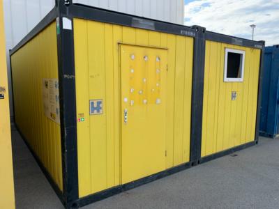 Doppel-Mannschaftscontainer 20 Fuß, - Fahrzeuge und Technik