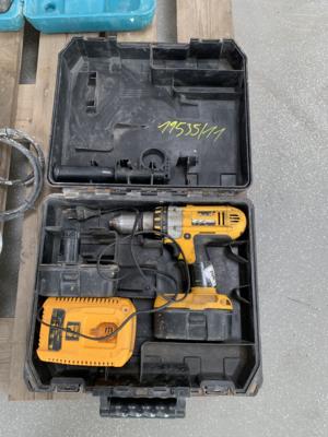 Akkubohrmaschine "Dewalt DC940 18V", - Macchine e apparecchi tecnici