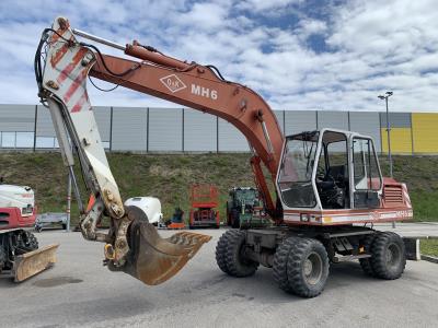 Radbagger "O & K MH6" mit Tieflöffel 100 cm, Type MH6 FP", - Motorová vozidla a technika