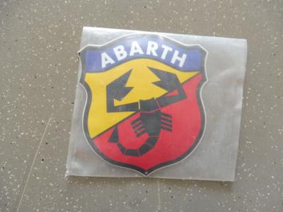 Werbeschild "Abarth", - Motorová vozidla a technika