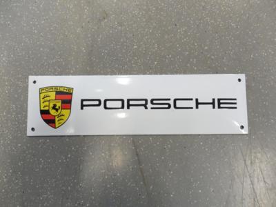 Werbeschild "Porsche", - Cars and vehicles