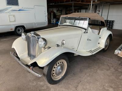 PKW "MG TD Cabriolet", - Fahrzeuge und Technik