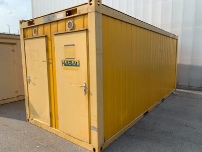 Sanitärcontainer 20 Fuß, - Motorová vozidla a technika