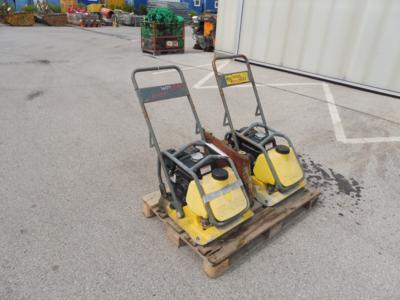 2 Rüttelplatten "Wacker Neuson", - Macchine e apparecchi tecnici