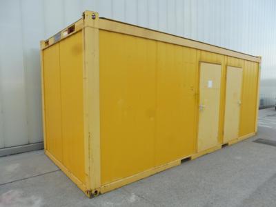 Mannschaftscontainer 20 Fuß, - Fahrzeuge und Technik