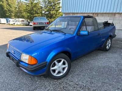 PKW "Ford Escort XR3i Cabrio", - Fahrzeuge und Technik