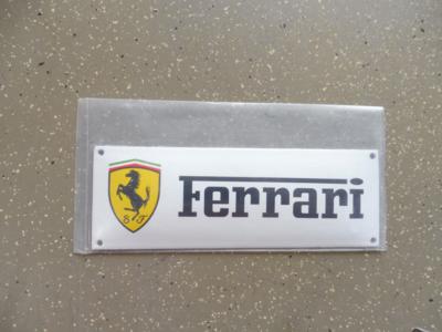 Werbeschild "Ferrari", - Fahrzeuge und Technik