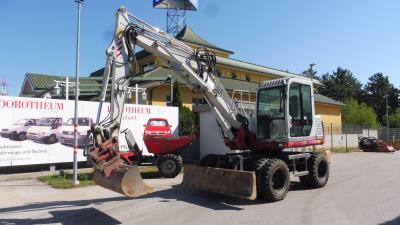 Mobilbagger "Takeuchi TB175W", - Cars and vehicles