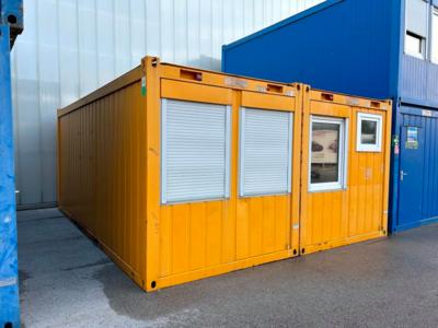 Doppelcontainer 20 Fuß, - Fahrzeuge und Technik