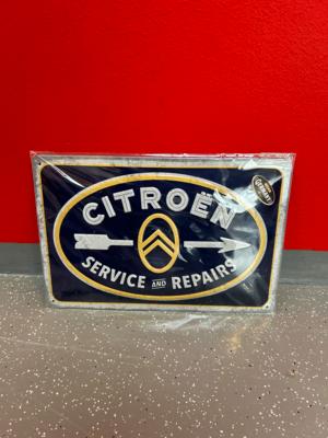 Werbeschild "Citroen Service and Repairs", - Macchine e apparecchi tecnici