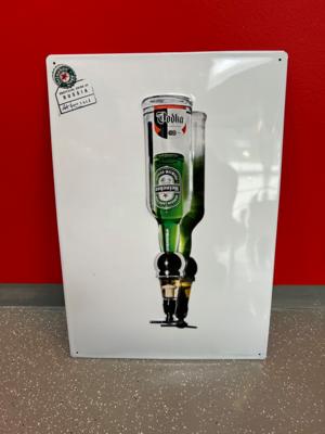 Werbeschild "Heineken", - Motorová vozidla a technika