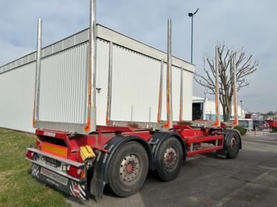 Holztransportanhänger "Riedler RUH 327", - Cars and vehicles