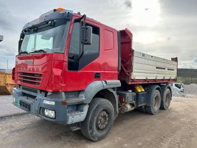 LKW "Iveco Trakker 6 x 4 AT380 (Euro 3)" mit 3-Seitenkipper, - Motorová vozidla a technika