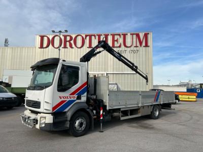 LKW "Volvo FL 240 4 x 2 (Euro 4)" mit Ladekran "Hiab 055D-3 Hiduo", - Macchine e apparecchi tecnici