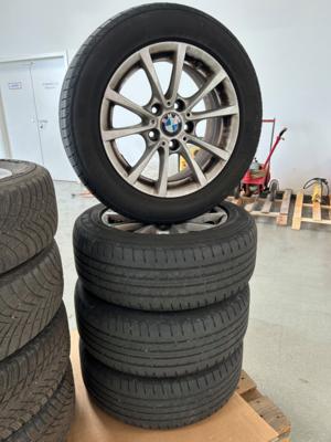 4 Sommerkompletträder "Goodyear 205/60 R16 92W", - Motorová vozidla a technika