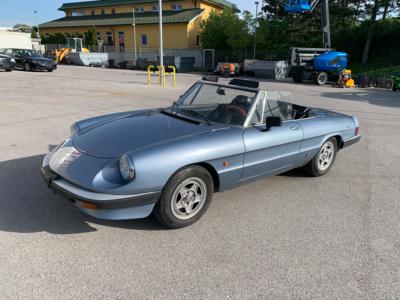 PKW "Alfa Romeo Spider 2.0" Veloce 2000, - Fahrzeuge und Technik