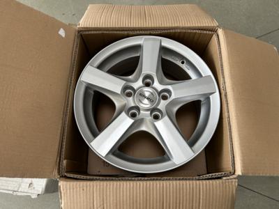 4 "Enzo" Alufelgen 6,5Jx15 5 x 114,3 ET48, - Motorová vozidla a technika