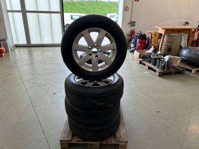 4 Sommerkompletträder "215/65R16 98V Dunlop", - Motorová vozidla a technika