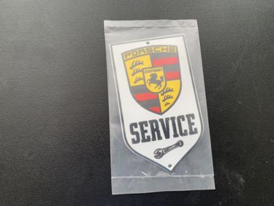 Emailschild "Porsche Service", - Motorová vozidla a technika