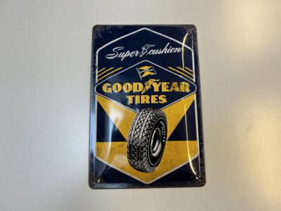 Werbeschild "Good Year Tires", - Fahrzeuge und Technik